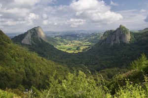 Landschaft in der Auvergne 